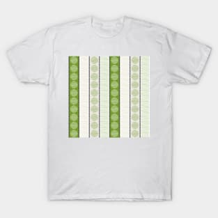 Simple green lines and circles T-Shirt